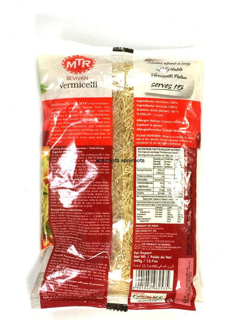 Mtr - Seviyan Vermicelli - 450gm - apniroots Grocery
