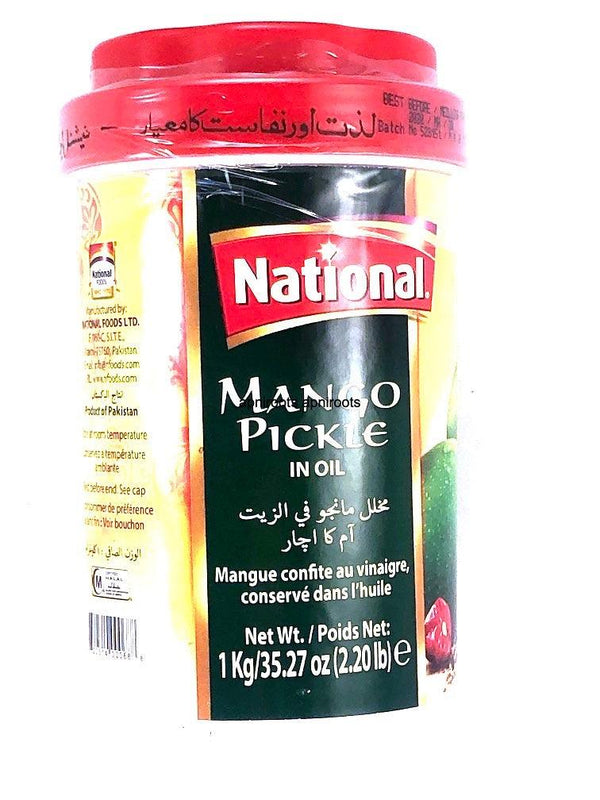 NATIONAL MANGO PICKLE 1KG - apniroots Grocery