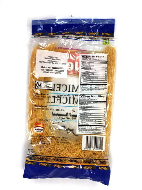 National - Vermicelli - 150gm - apniroots Grocery