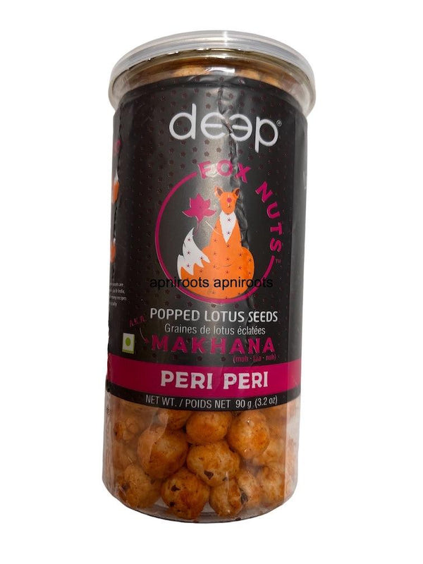 New Item_DEEP PERI PERI MAKHANA 90GM - apniroots Grocery