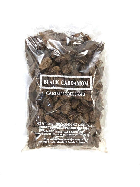 NIKITA BLACK CARDAMOM 200G - apniroots Grocery