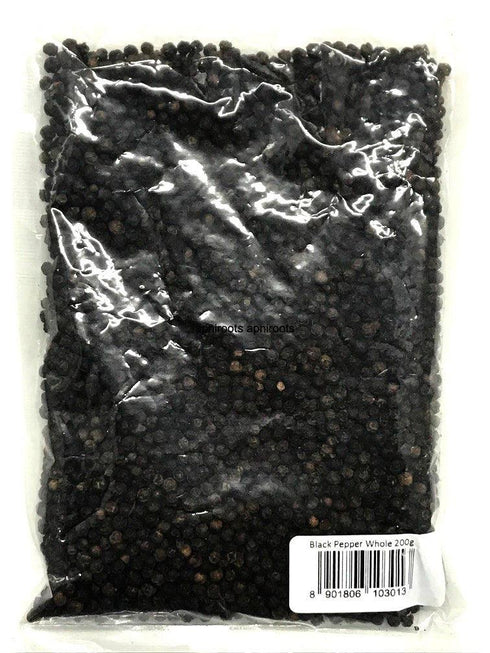 NIKITA BLACK PEPPER WHOLE-200G - apniroots Grocery
