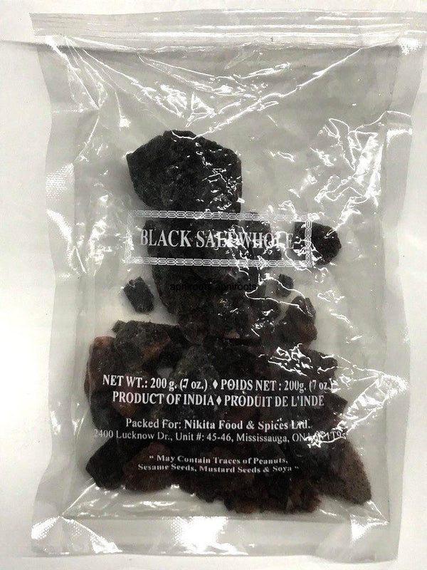 NIKITA BLACK SALT WHOLE 200GM - apniroots Grocery