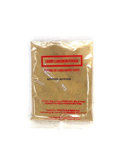 NIKITA GREEN CARDAMOM PWD 50G - apniroots Grocery