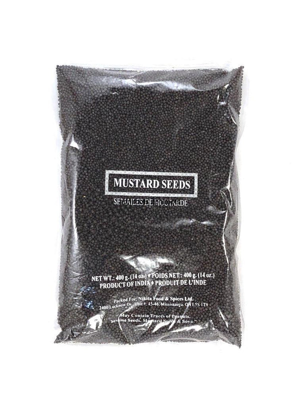 NIKITA MUSTARD SEEDS 400gm - apniroots Grocery