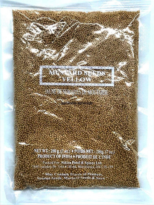 NIKITA MUSTARD SEEDS YELLOW200 - apniroots Grocery