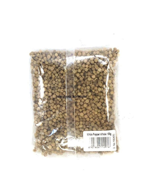 NIKITA WHITE PEPPER WHOLE100G - apniroots Grocery