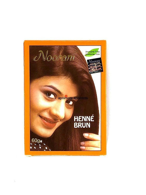 NOORANI BROWNHENNA 6X10G - apniroots Grocery
