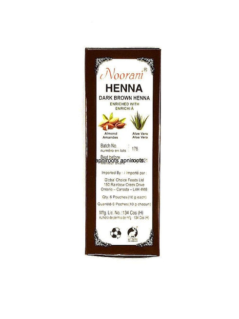 NOORANI DARKBROWN60GCOLOR - apniroots Grocery