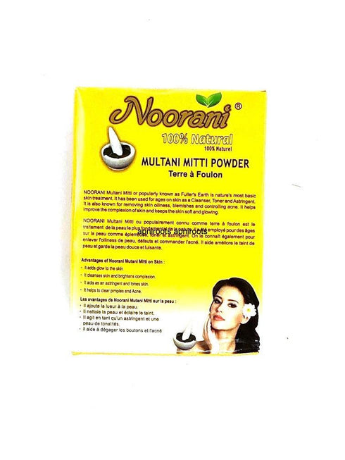 NOORANI MULTANI MITTI PWDR 100 - apniroots Grocery