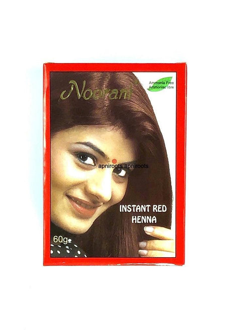 NOORANI RED HENNA 6X10G - apniroots Grocery