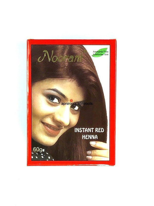 NOORANI RED HENNA 6X10G - apniroots Grocery