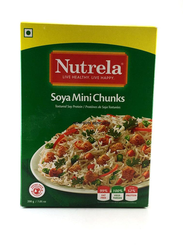 Nutrela - Soya Mini Chunks - 200gm - apniroots Grocery