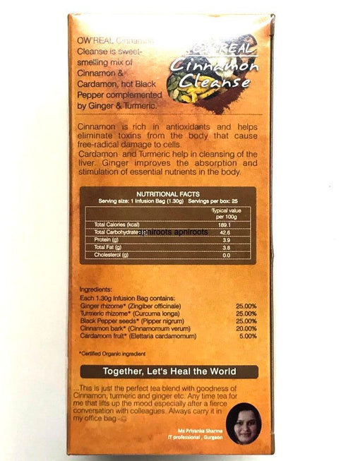 ORGANI CINNAMON CLEANSE - apniroots Grocery
