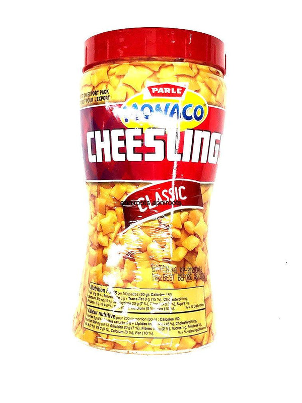 PARLE MONACO CHEESLINGS 150 GM - apniroots Grocery