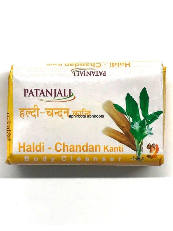 PATANJALI HALDI CHANDAN SOAP15 - apniroots Grocery
