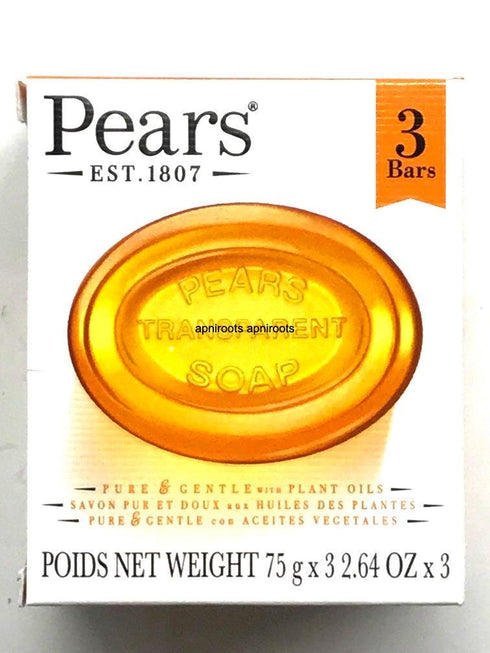 PEARS BARS 3PK - apniroots Grocery