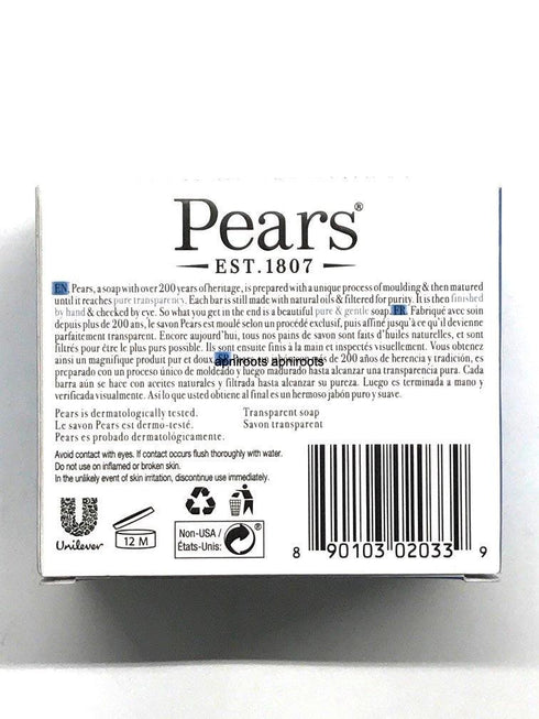 PEARS BLUE 3BARS - apniroots Grocery
