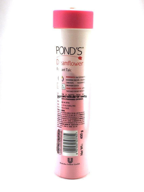 Ponds - Dreamflower Fragrant Talc - 400gm - apniroots Grocery