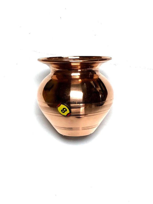 Pooja Lota - # 8- Copper - apniroots Grocery