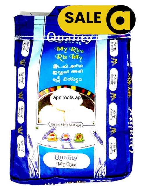 QUALITY IDLI RICE 8LB - apniroots Grocery