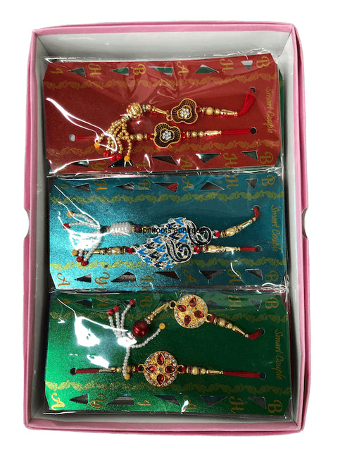 RAKHI Bhaiya Bhabhi - 1 pair - apniroots Grocery