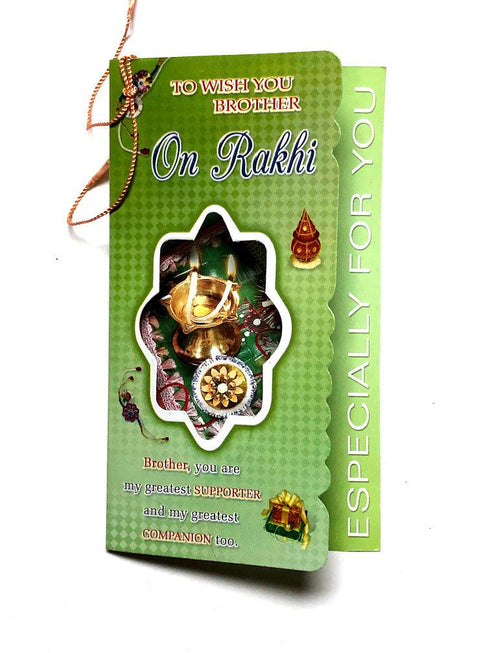 RAKHI Card 9593 - 1 pcs - apniroots Grocery