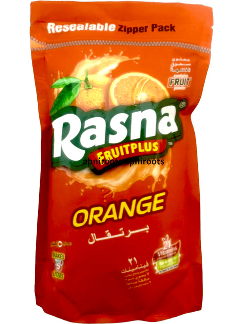 RASNA ORANGE FRUITPLUS400GM - apniroots Grocery