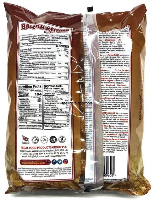 REGAL BAQARKHANI-350GM - apniroots Grocery