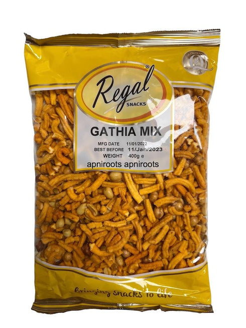 REGAL GATHIA MIX -400GM - apniroots Grocery