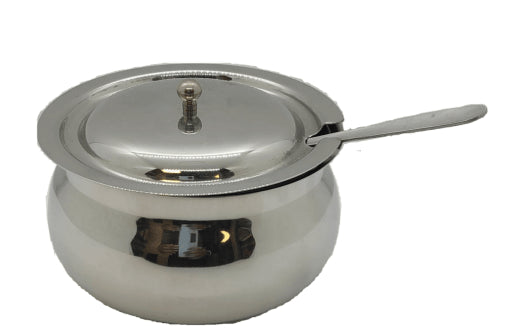 S Steel Ghee Pot - apniroots Grocery