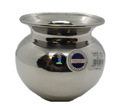 S Steel Lota - apniroots Grocery