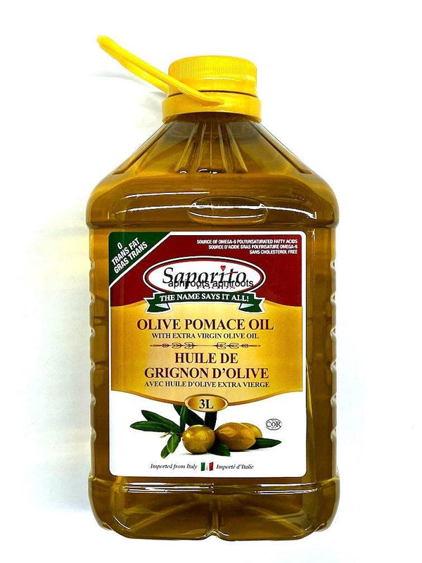 SAPORITO OLI POMACE OIL 3L - apniroots Grocery
