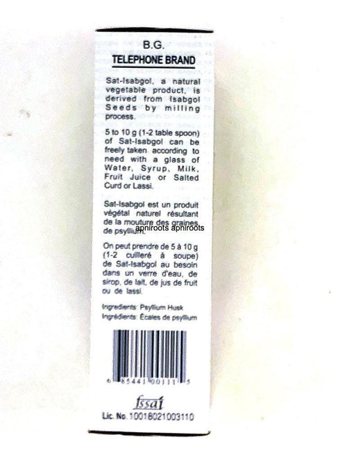 SAT ISABGOL 200G - apniroots Grocery
