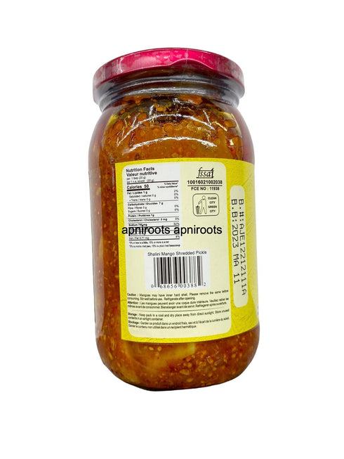 SHALINI SHREDDED MANGO PCKL400 - apniroots Grocery