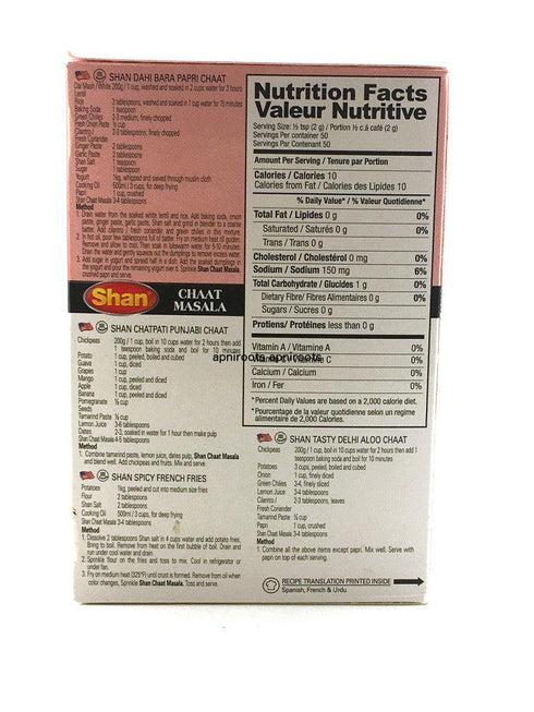 Shan - Chaat Masala - 100gm - apniroots Grocery