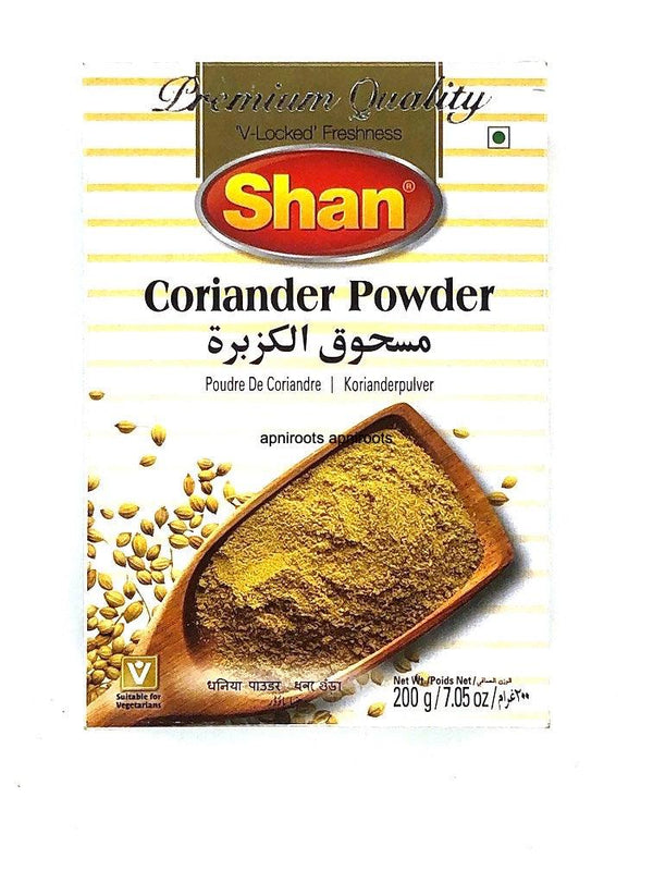 SHAN CORIANDER POWDER200G - apniroots Grocery