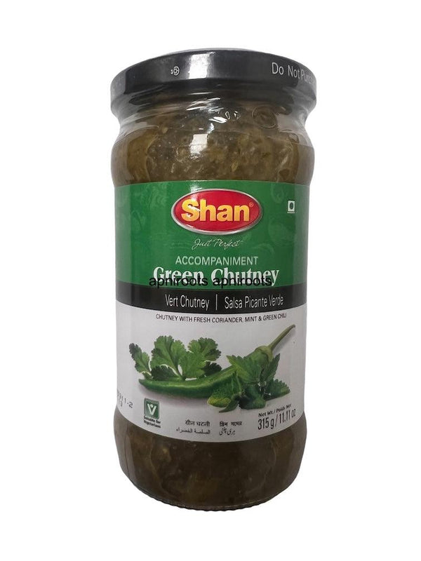 SHAN GREEN CHUTNEY-315GM - apniroots Grocery
