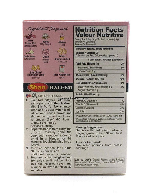 Shan - Haleem - 50gm - apniroots Grocery