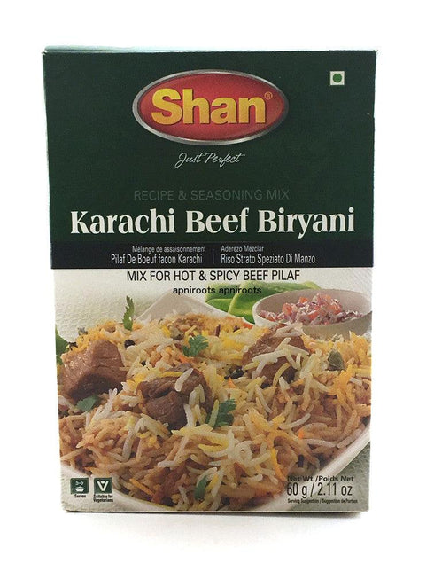 Shan - Karachi Beef Biryani - 60gm - apniroots Grocery
