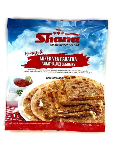 SHANA MIXED PARATHA 4PC - apniroots Grocery