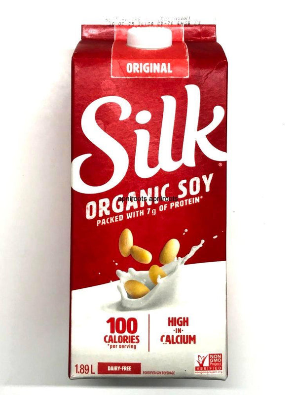 SILK SOY ORGANIC MILK1.89L - apniroots Grocery