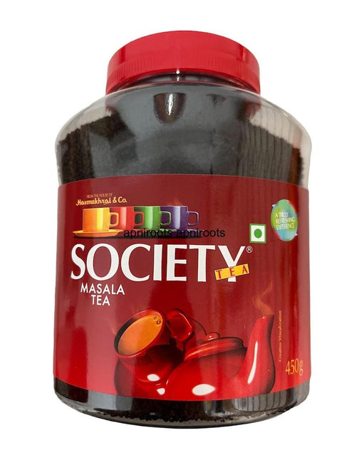 SOCIETY MASALA TEA JAR-450G - apniroots Grocery