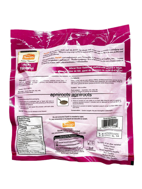SURATI ALOO PARANTHA 360GM - apniroots Grocery