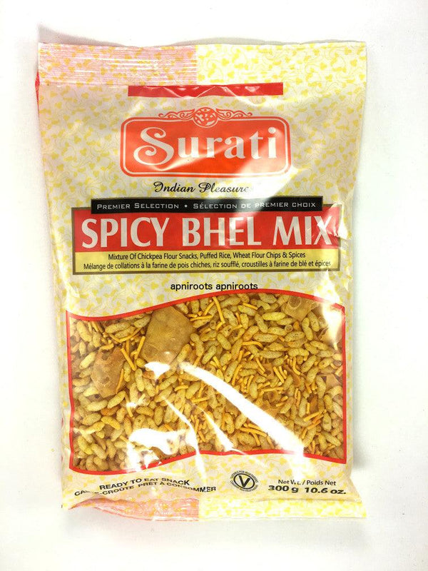 Surati - Bhel Mix Spicy - 300gm Bhel Puri - apniroots Grocery