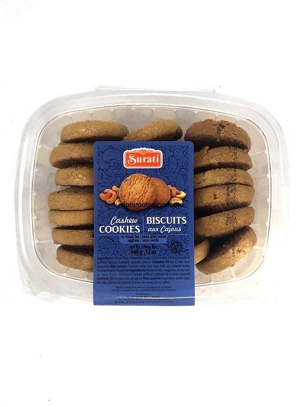 SURATI CASHEW COOKIES340G - apniroots Grocery