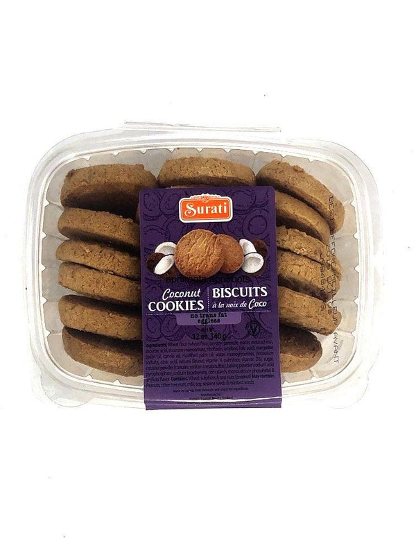 SURATI COCONUT COOKIES340G - apniroots Grocery