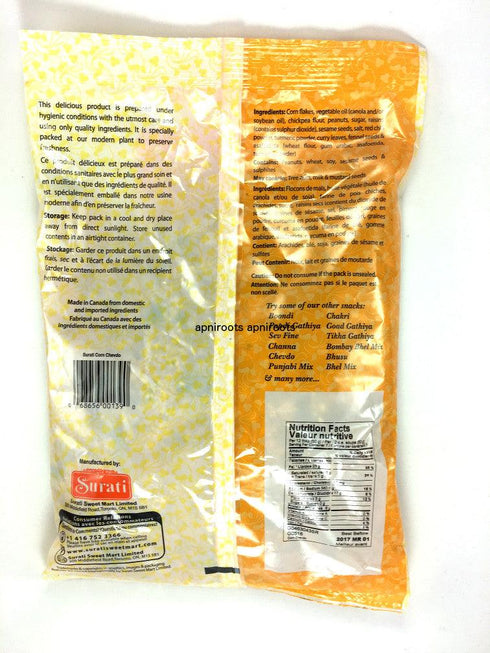 Surati - Corn Chevdo - 341gm - apniroots Grocery