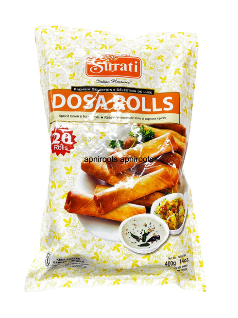 SURATI DOSA ROLLS 400GM - apniroots Grocery