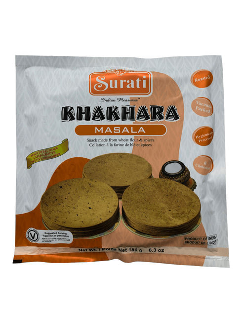 SURATI MASALA KHAKHRA 180GM - apniroots Grocery